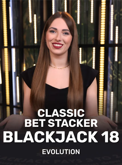Classic Bet Stacker Blackjack 18 game tile