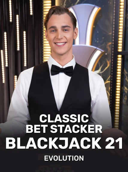 Classic Bet Stacker Blackjack 21 game tile