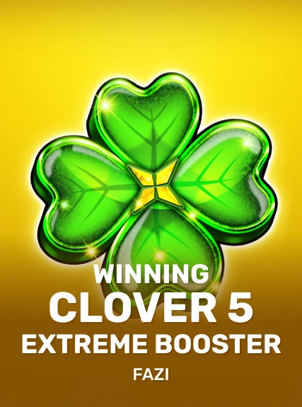 Winning Clover 5 Extreme Booster game tile